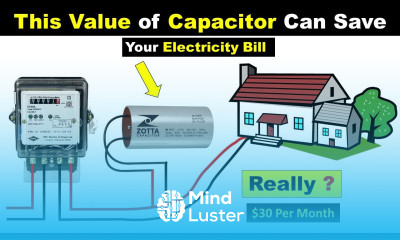 Capacitor Value to Save Electricity Bill  TheElectricalGuy