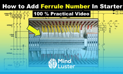 How to Add Ferrule Number In Electrical Wiring Diagram TheElectricalGuy