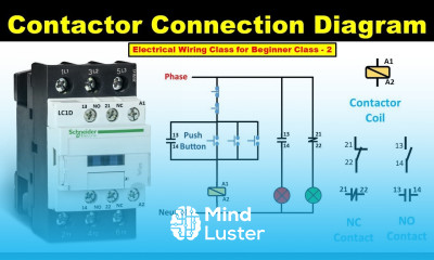 How to do Contactor wiring Electrical wiring Class for Beginner Class 2 TheElectricalGuy