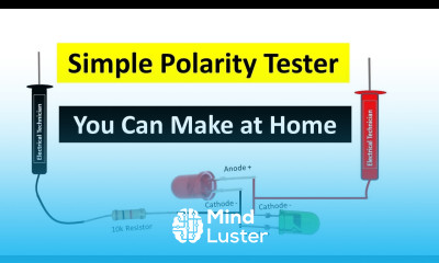 Home Made Polarity Tester Polarity Tester Positive Negative Finder in DC Supply TheElectricalGuy