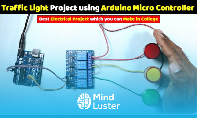 Traffic Lights Project Wiring with Arduino Uno Beginner Level TheElectricalGuy