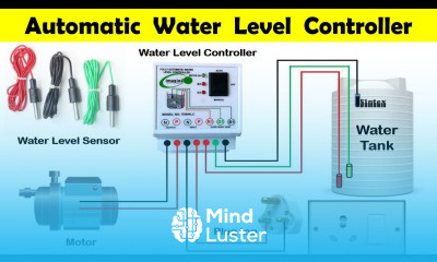 Automatic water level controller Wiring And Installation for Overhead Tank ElectricalTechnician
