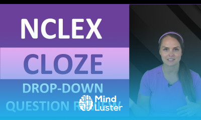 NCLEX Review Cloze Drop Down Question and Answer Pharmacology Phenytoin Seizures