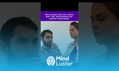 NEVER Let a Nurse Stick a RED Thermometer in Your Mouth shorts