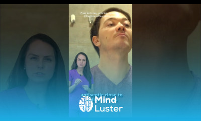 Tonsil Stones Removal from Throat with Cotton Swab tonsilstones nursing