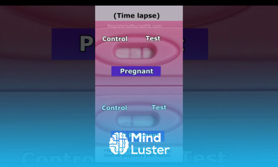 Positive Pregnancy TEST vs Negative in 30 SECONDS Time Lapse shorts
