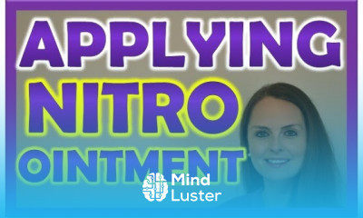 Nitropaste Ointment Application Nitroglycerin Nitro Bid Medication Administration Nursing