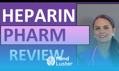 Heparin Anticoagulant Nursing NCLEX Review Pharmacology Intervention Patient Teaching