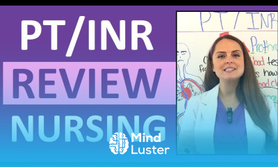 PT INR Normal Range Nursing Lab Values for NCLEX
