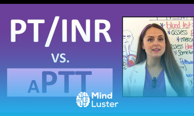 PT INR vs aPTT PTT Nursing Explained NCLEX Lab Values