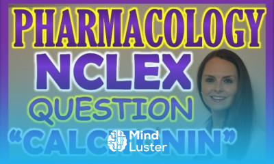 NCLEX Pharmacology Review Practice Question Osteoporosis and Calcitonin