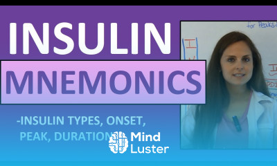 Insulin Onset Peak Duration Mnemonic Nursing Types of Insulin Nursing NCLEX Review