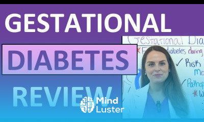 Gestational Diabetes Mellitus Pregnancy Nursing Care Symptoms for Maternity Nursing