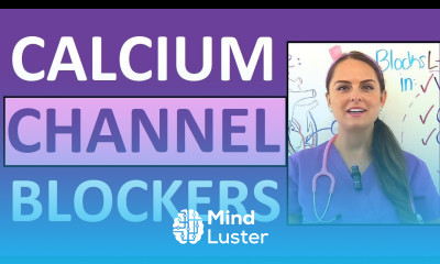 Calcium Channel Blockers Mechanism of Action Pharmacology Nursing Non Dihydropyridine