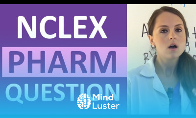 NCLEX Pharmacology Review Question on Medication Beta Blockers Weekly NCLEX Series