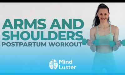 Postpartum Workout Arms Shoulders 20 Minute Postnatal Workout Upper Body