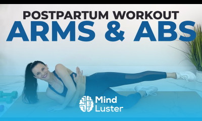 Postpartum Workout ARMS ABS 20 Minute Postpartum Abs Arms Workout