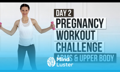 Day 2 Pregnancy Workout Challenge Arms Upper Body