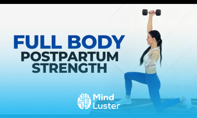 Best FULL BODY Postpartum Dumbbell Workout Postpartum Exercises