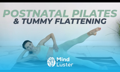 Postpartum Pilates Workout and Tummy Flattening Exercises Postnatal Pilates