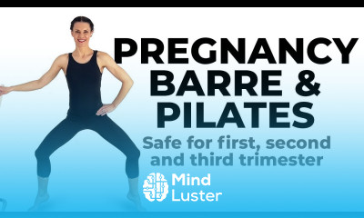 Pregnancy Barre Pilates 30 Minute Barre Pilates For Pregnancy 1st 2nd 3rd Trimester Exercise