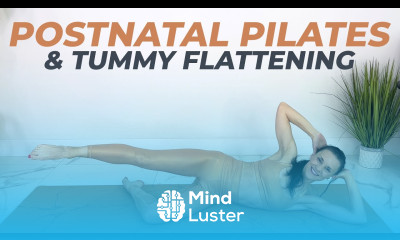 Postpartum Pilates Tummy Flattening Exercises 25 minute Postnatal Pilates Workout