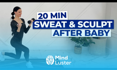 FULL BODY Postpartum Cardio Strength Workout Sweat Sculpt After Pregnancy