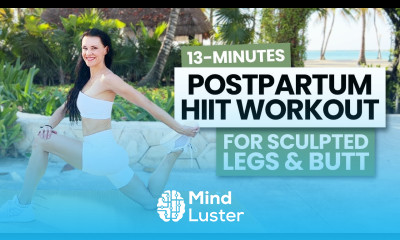Postpartum Leg and Glute Workout No Equipment Short and Efficient