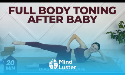 Full Body Postpartum Workout Barre Toning After Baby Diastasis Recti Safe