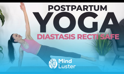 Postnatal Yoga 20 Minute Postpartum Yoga Flow Diastasis Recti Safe