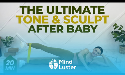 FULL BODY Postpartum Workout With Mini Band Resistance Band Workout