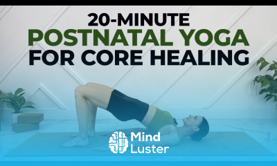Feel Good Postnatal Yoga For Core Healing and Flattening