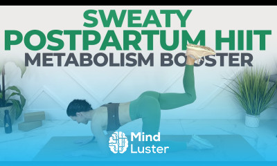 20 Minute Postpartum Workout Tabata HIIT No Equipment