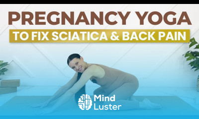BEST Pregnancy Yoga to Fix PREGNANCY SCIATICA and BACK PAIN 25 Min Prenatal Yoga