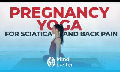 Pregnancy Yoga For Sciatica and Back Pain Prenatal Yoga 1st 2nd 3rd Trimester