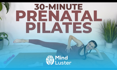 Pregnancy Pilates Stretches 30 minute prenatal pilates workout at home
