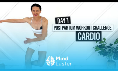 DAY 1 Advanced Postpartum CHALLENGE 20 Minute Postpartum Cardio Workout