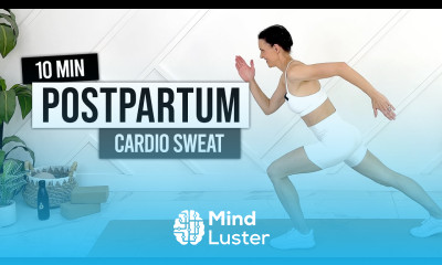 10 Minute Postpartum Cardio Workout Advanced Postpartum Challenge Day 4