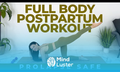 Prolapse Exercises Postpartum Workout Safe For Prolapse