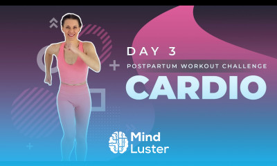 Day 3 Postpartum Workout Challenge Postpartum Cardio Workout