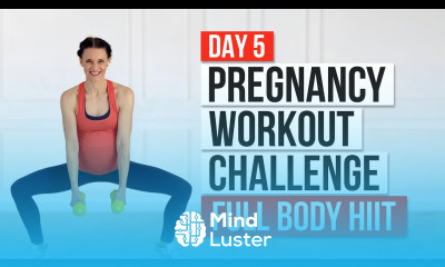 Day 5 Pregnancy Workout Challenge Full Body HIIT Prenatal Workout