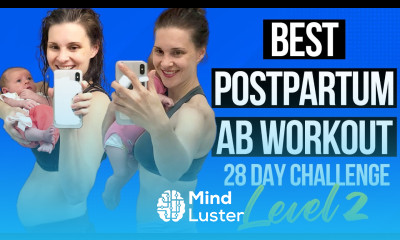Daily Postpartum Ab Workout 28 Day Challenge LEVEL 2