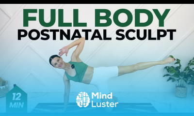 12 Minute Postnatal Pilates Full Body Sculpt After Pregnancy