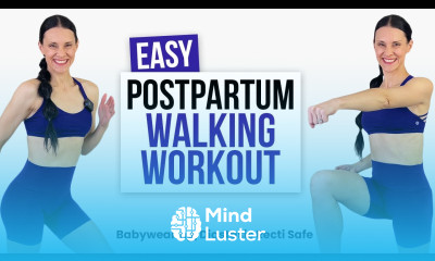 18 Min Postpartum Cardio Walking Workout GET FIT AFTER PREGNANCY