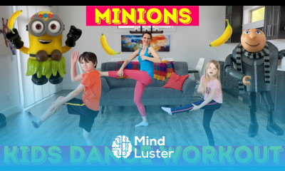 Kids Workout Dance Despicable Me and Minion Dance Workout
