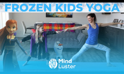 Kids Yoga Frozen 2 Family Yoga Led By Princess Anna ages 3 8