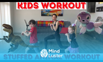 Kids Workout Stuffed Animal Workout age 3 8