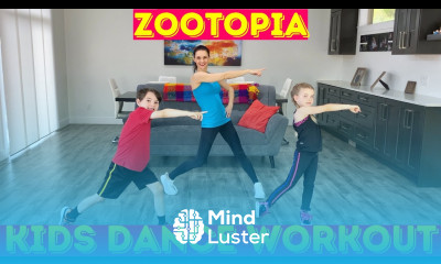 Kids Workout Dance Zootopia Dance