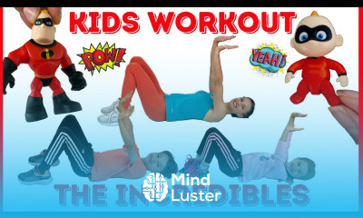 Kids Workout At Home THE INCREDIBLES age 3 10