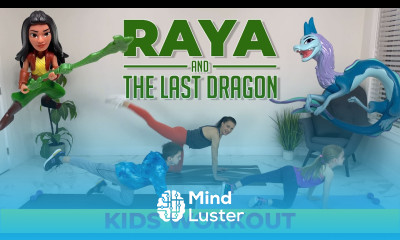 Kids Workout Raya and The Last Dragon Kids Exercise Video Workout